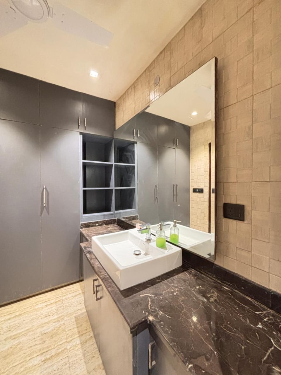 Bathroom, wardrobe