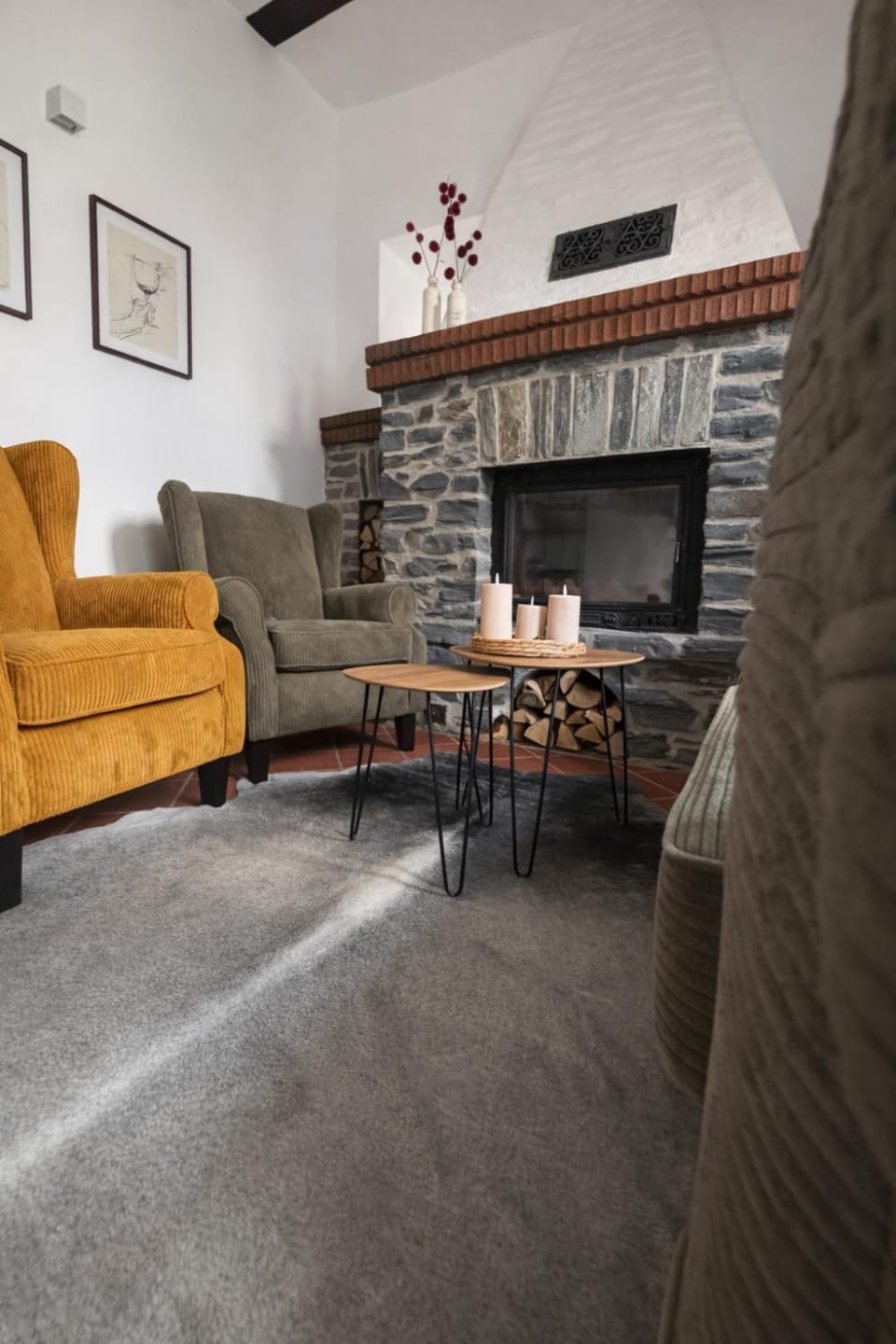 fireplace, fireplace