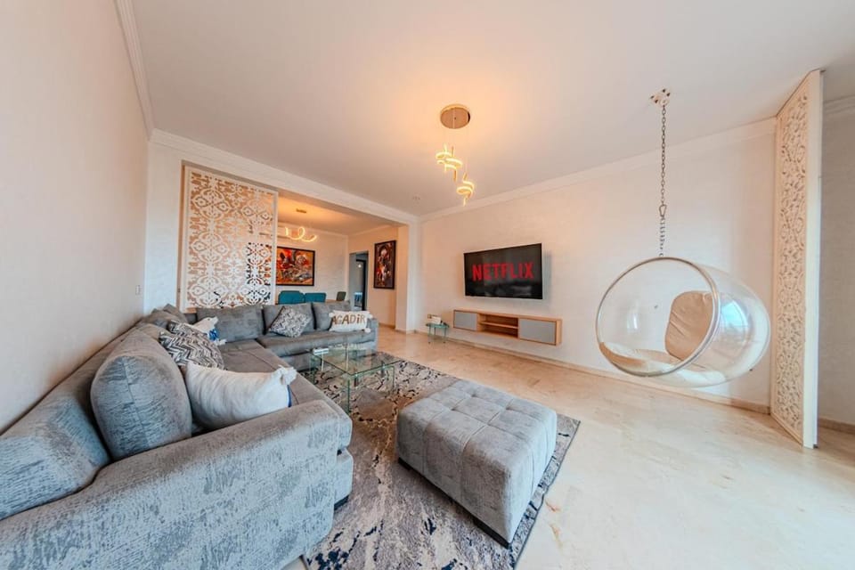 Marina Agadir Grand Luxury 3 Bedroom Sea view Apartment-familial Apartment in Agadir