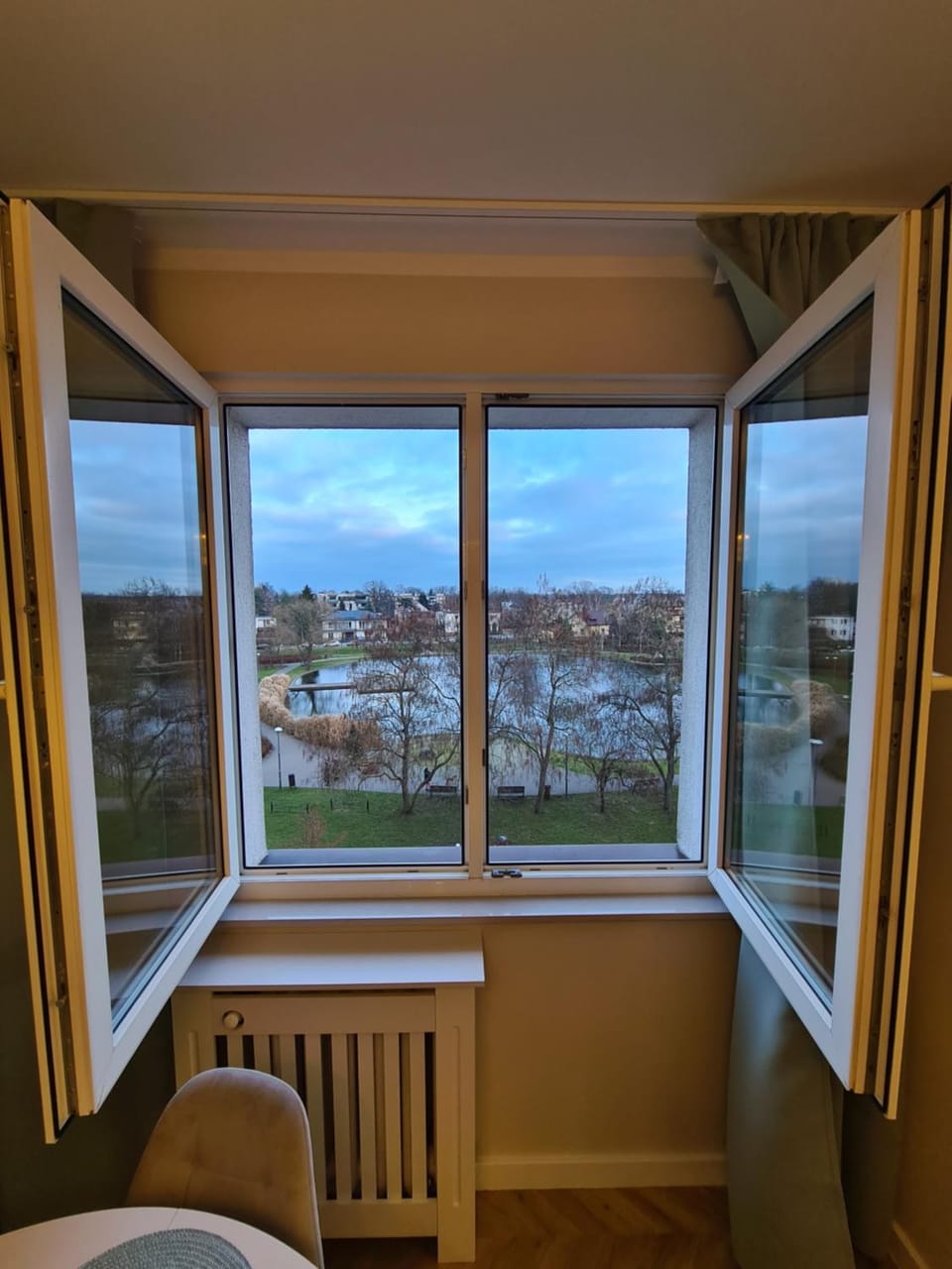 Widok na stawy Apartment in Masovian Voivodeship