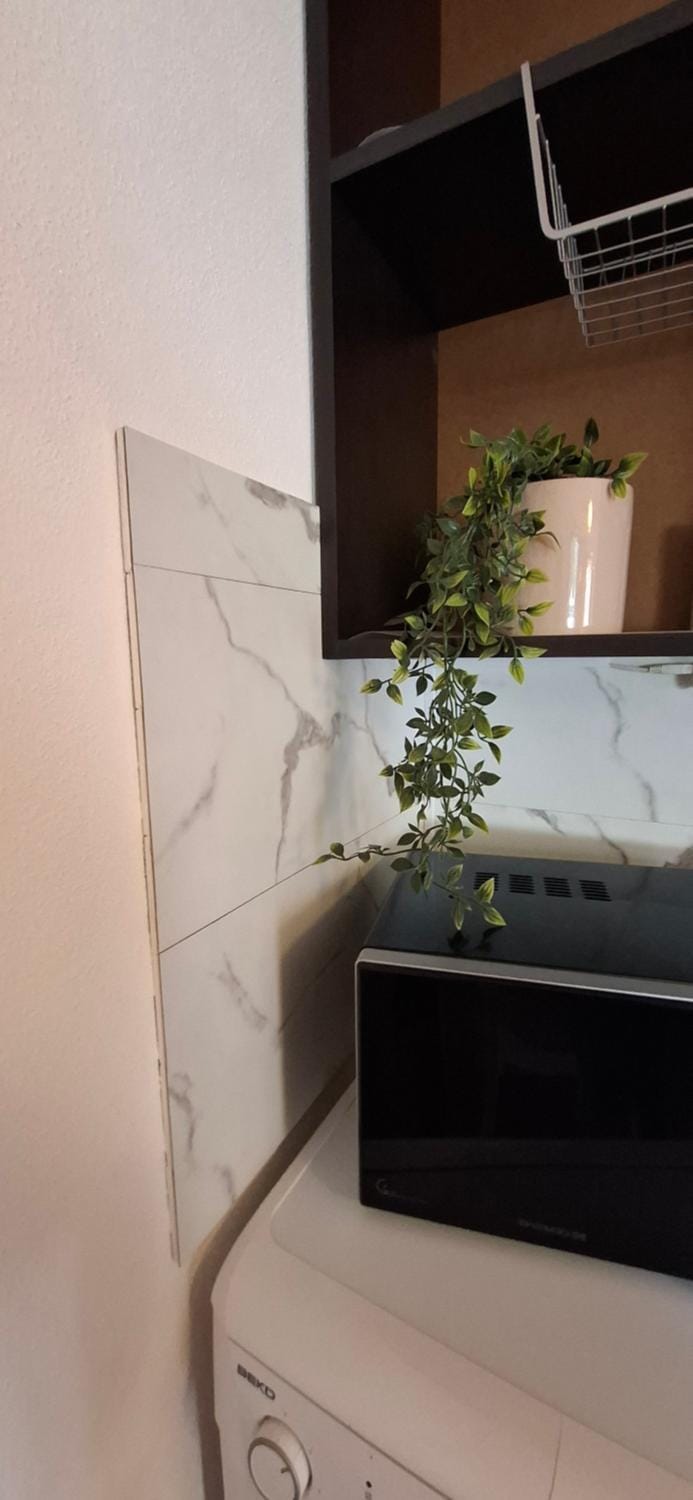 Decorative detail, microwave