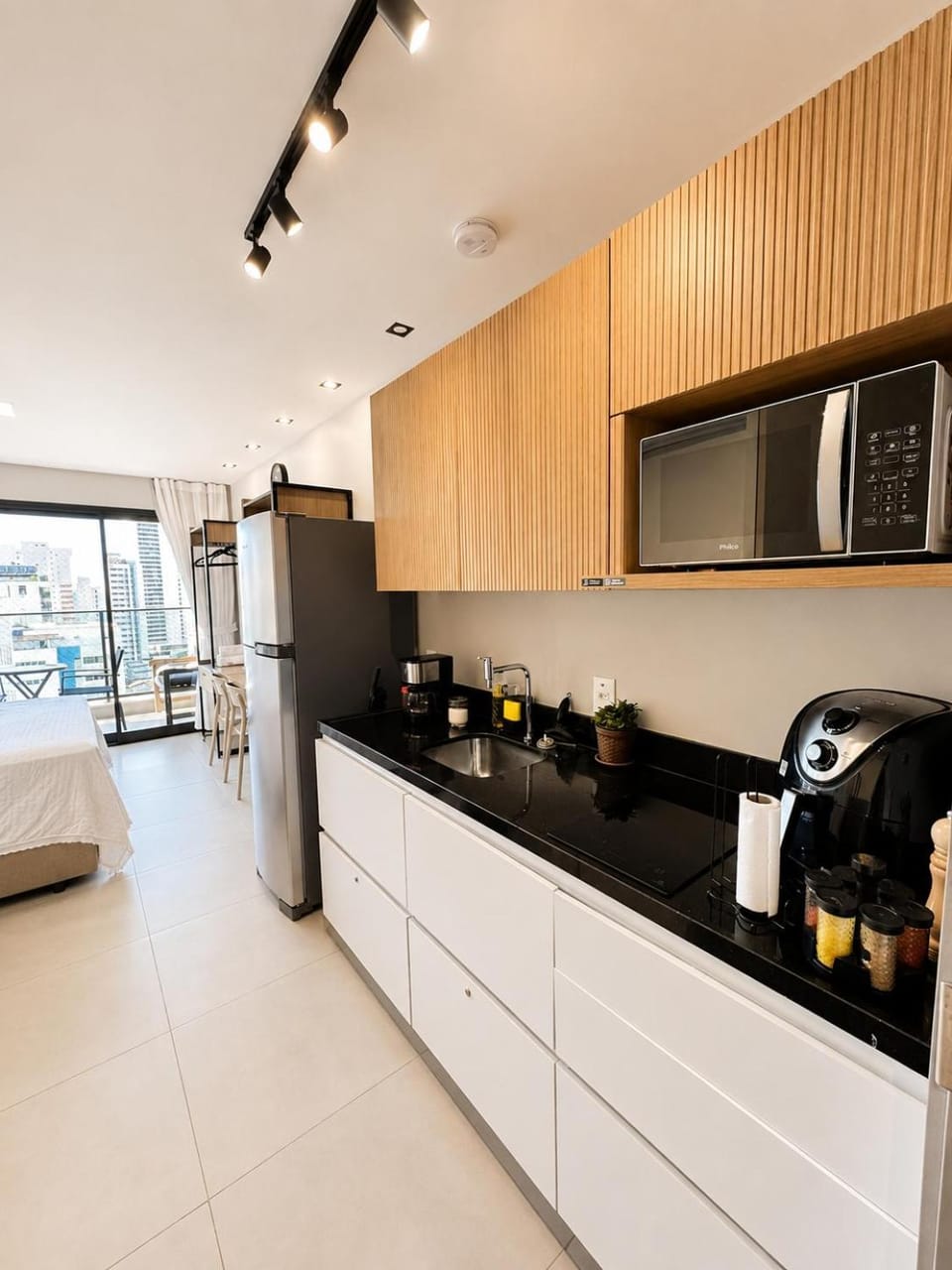 Studio 500m da Praia - Piscina com Vista Incrível Apartment in Fortaleza