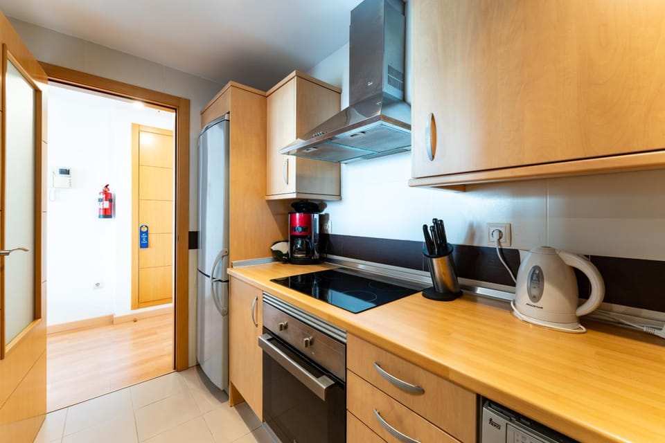 Kitchen or kitchenette, Living room