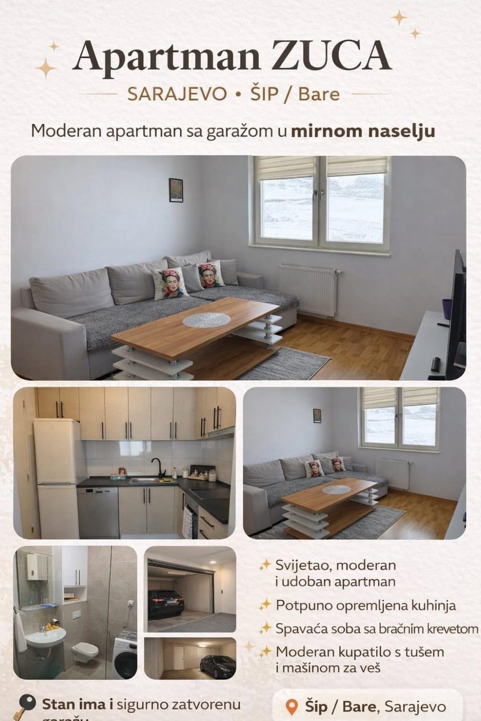 APARTMAN Zuca Apartment in Sarajevo