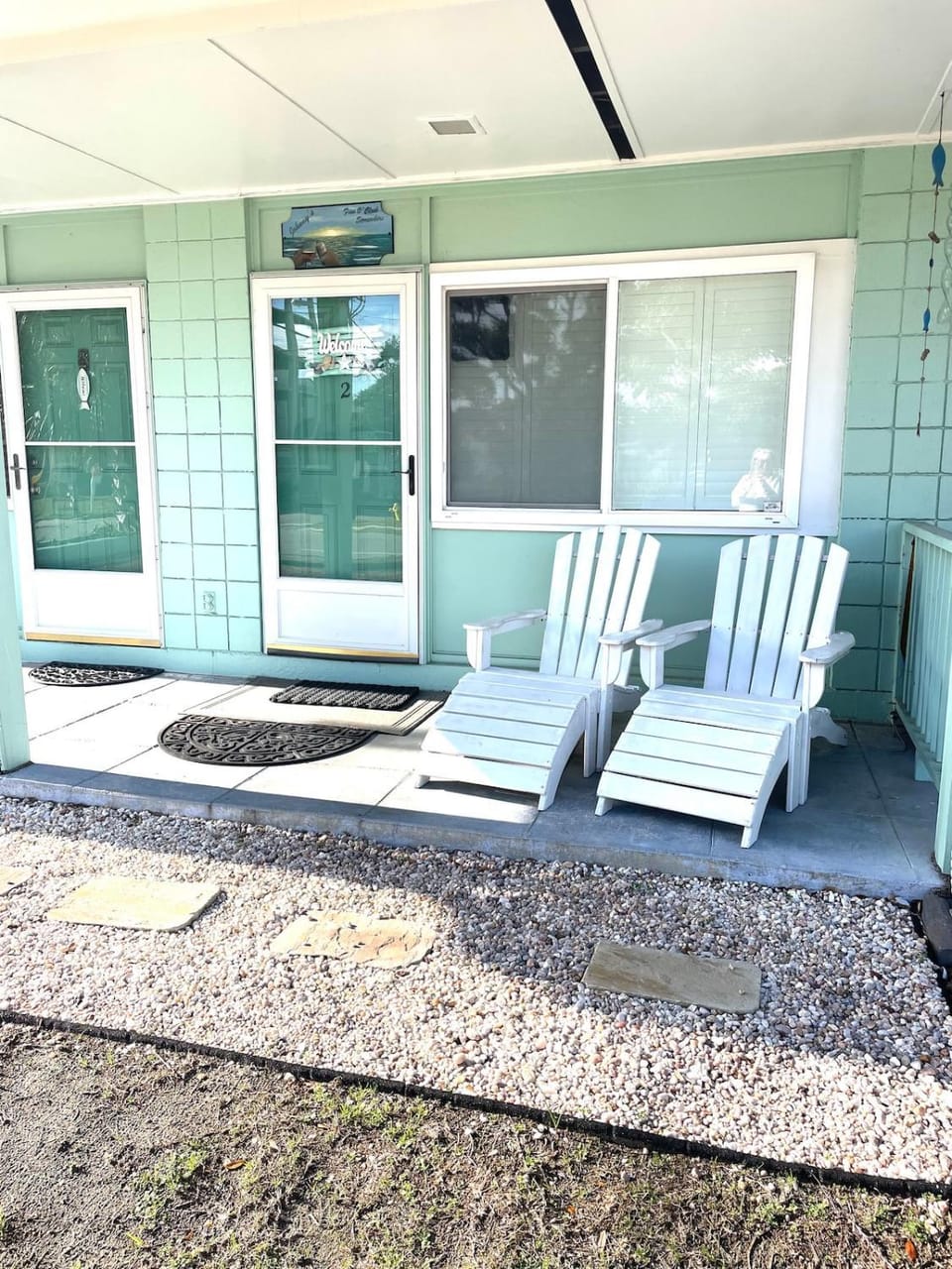 Property building, Patio