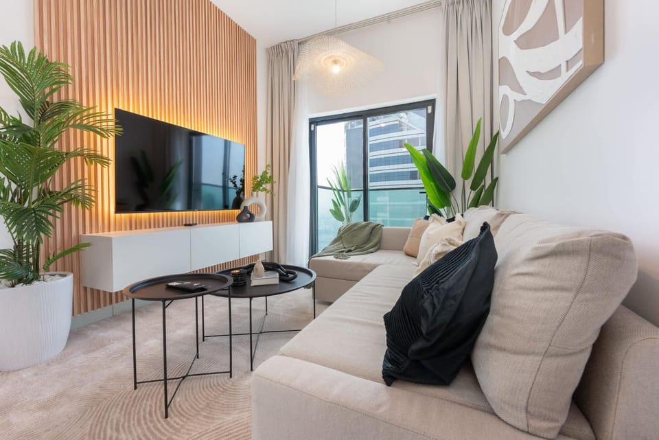 Free housekeeping visits during your stay - StayShort-Elegant 1 Bedroom City View Apartment Square Tower JVC Apartment in Dubai