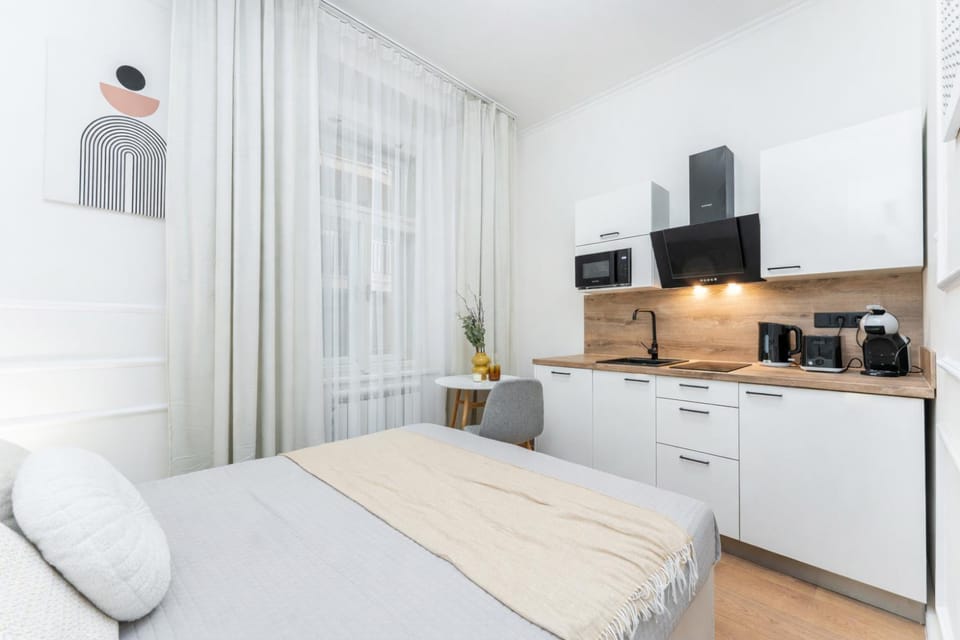 Bed, TV and multimedia, Kitchen or kitchenette, toaster