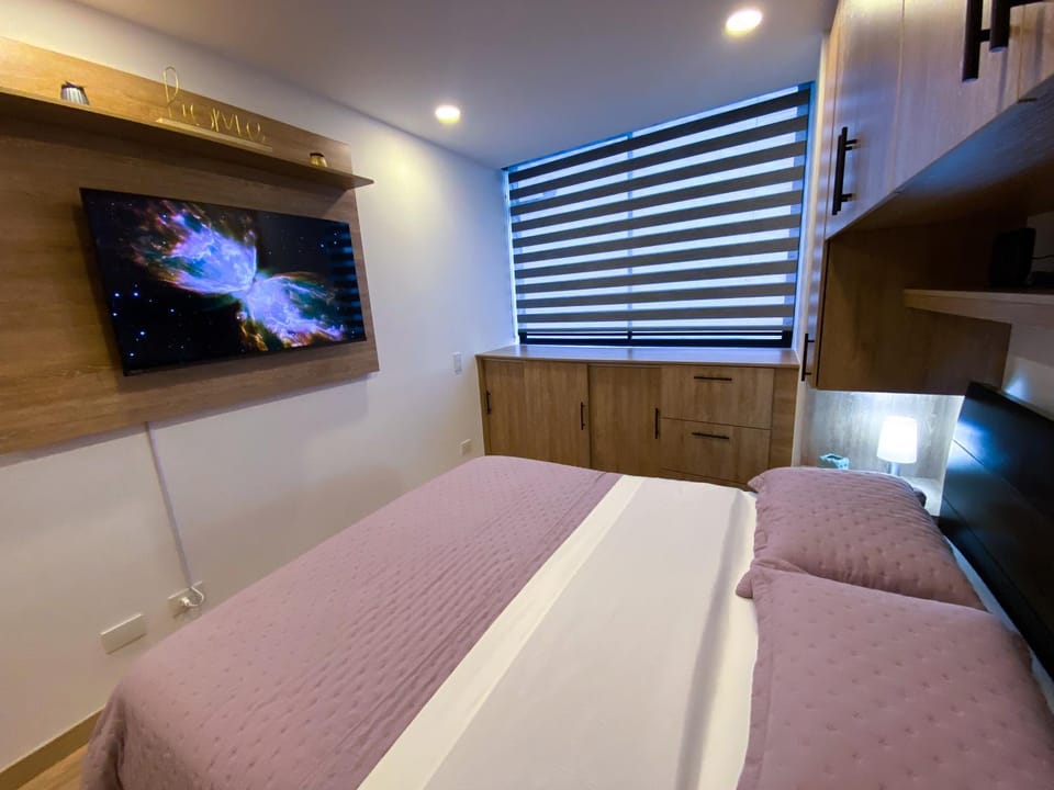 Bed, TV and multimedia
