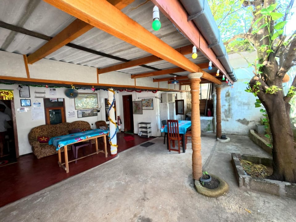 Property building, Patio