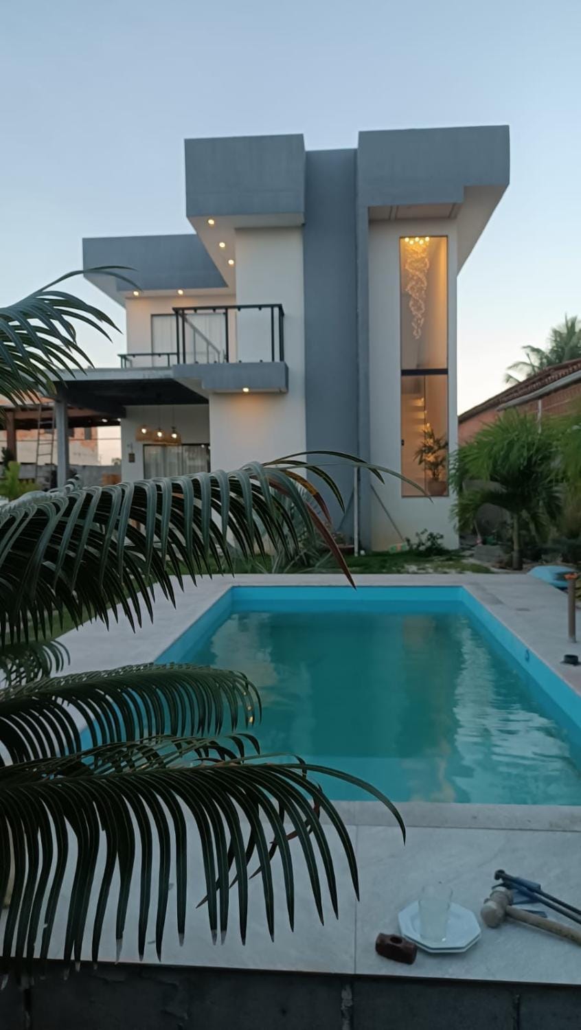 Property building, Pool view