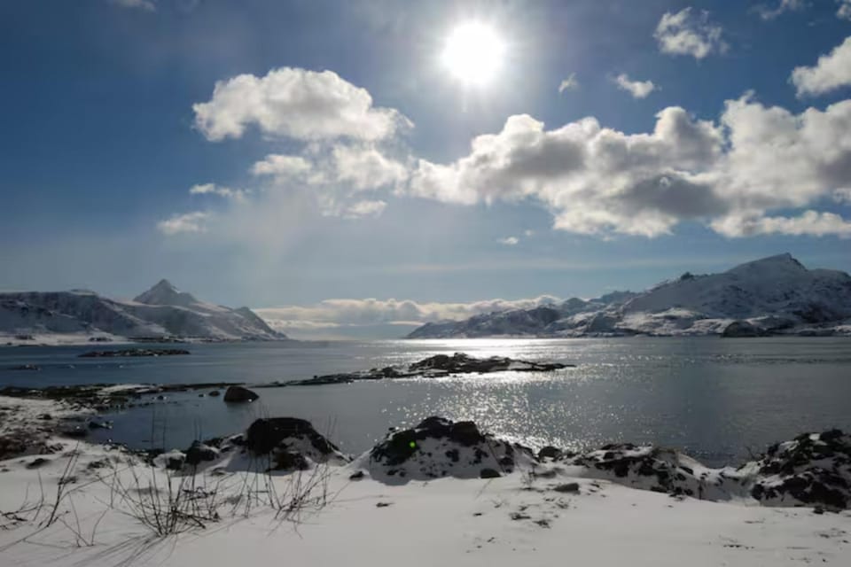 Natural landscape, Winter, Sea view