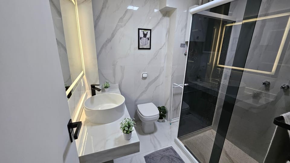 Shower, Toilet, Bathroom, Decorative detail, bidet, towels