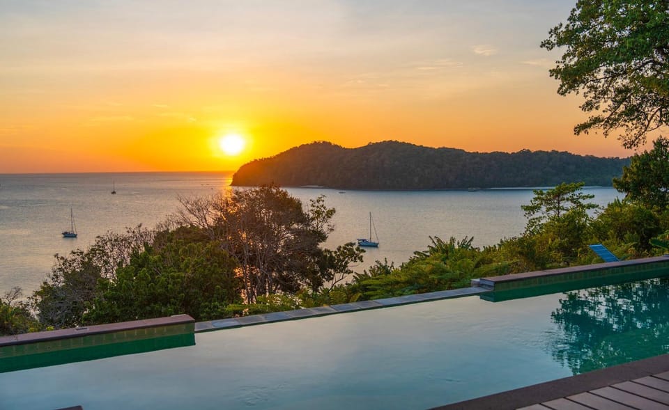 Sea view, Sunset