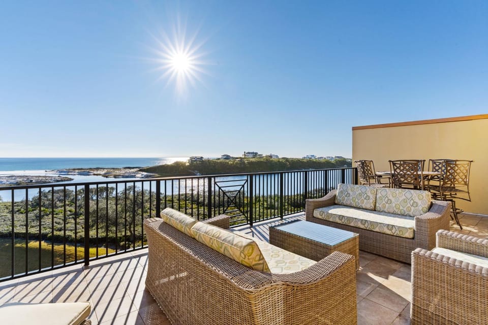 Day, Summer, Balcony/Terrace, Seating area, Sea view, furniture