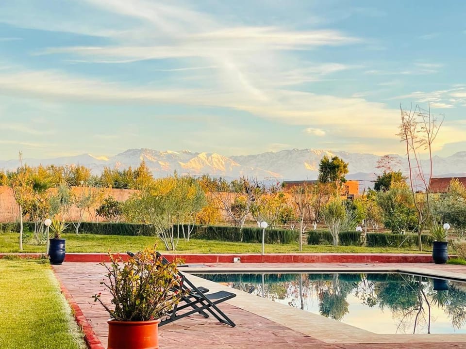 La Hacienda Private Villa with Pool & Palm Garden Villa in Marrakesh-Safi