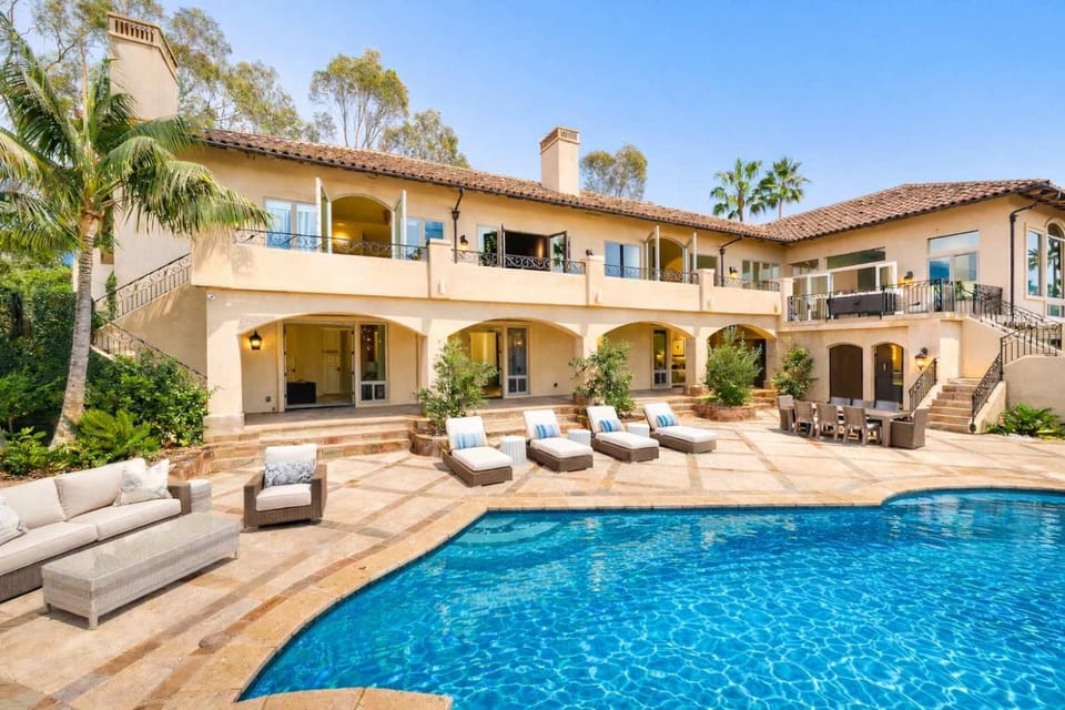 ResortHome Pickle Ball Pool MovieRoom Gym Sauna Villa House in Rancho Santa Fe