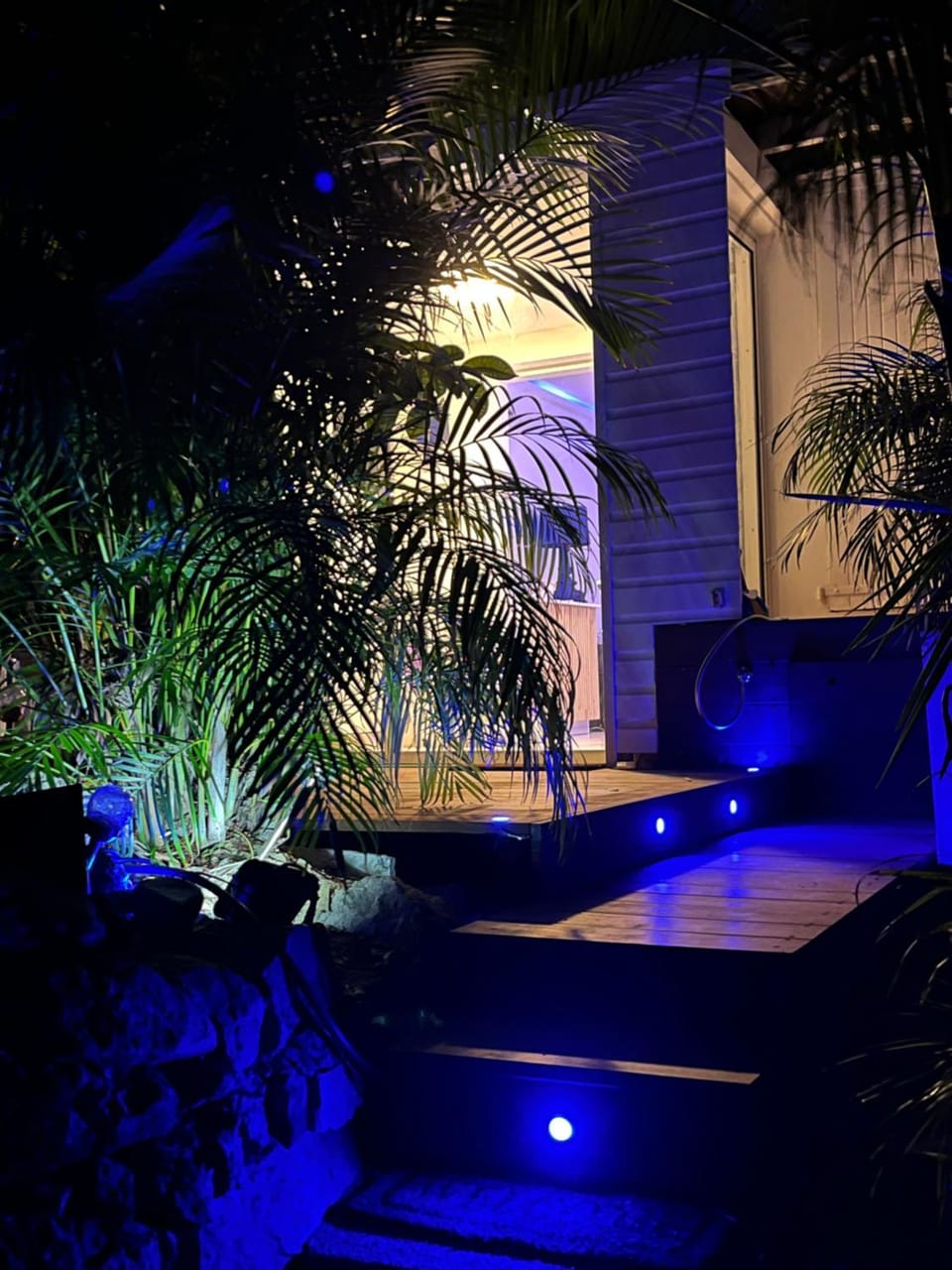 Patio, Night