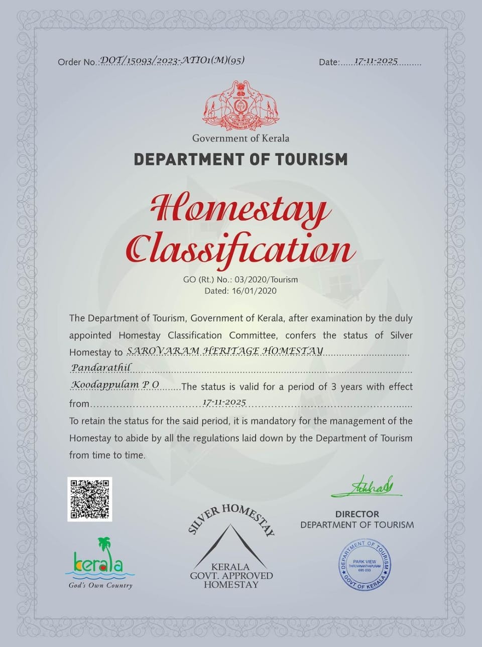 Heritage Homestay staying guests for all functions House in Kerala
