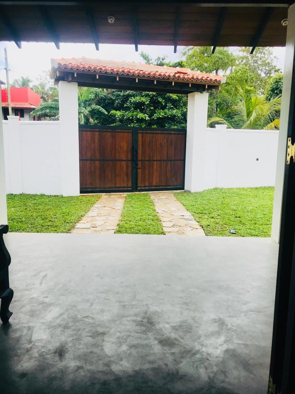 Property building, Garden
