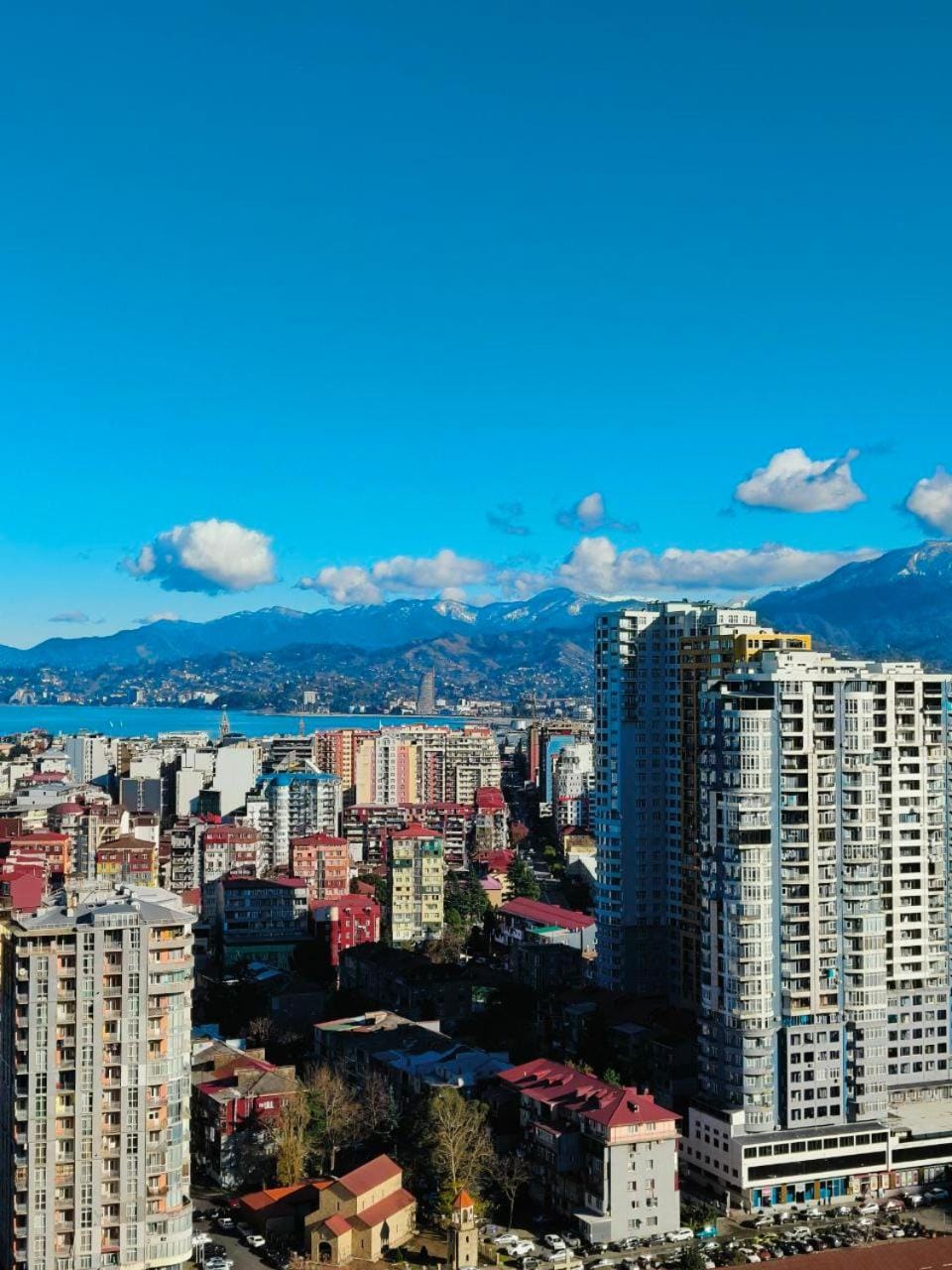 Property building, Day, Natural landscape, City view, Sea view