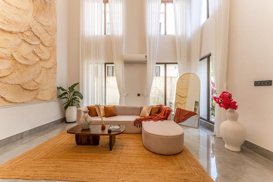 ELIVAAS Casa Del Mundo With Pvt Pool, Bar, Lift & Scenic Hill Vistas Villa in Goa, India