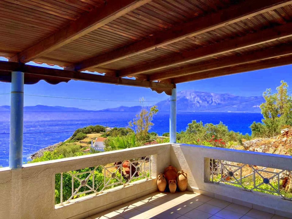 Day, Natural landscape, View (from property/room), Balcony/Terrace, Sea view