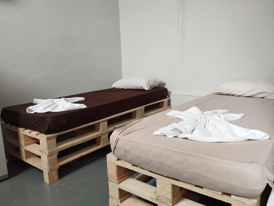 Bedroom, locker, minibar, air conditioner