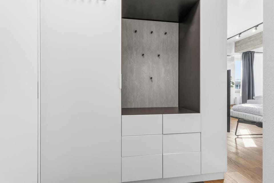 Bed, Photo of the whole room, Bedroom, wardrobe