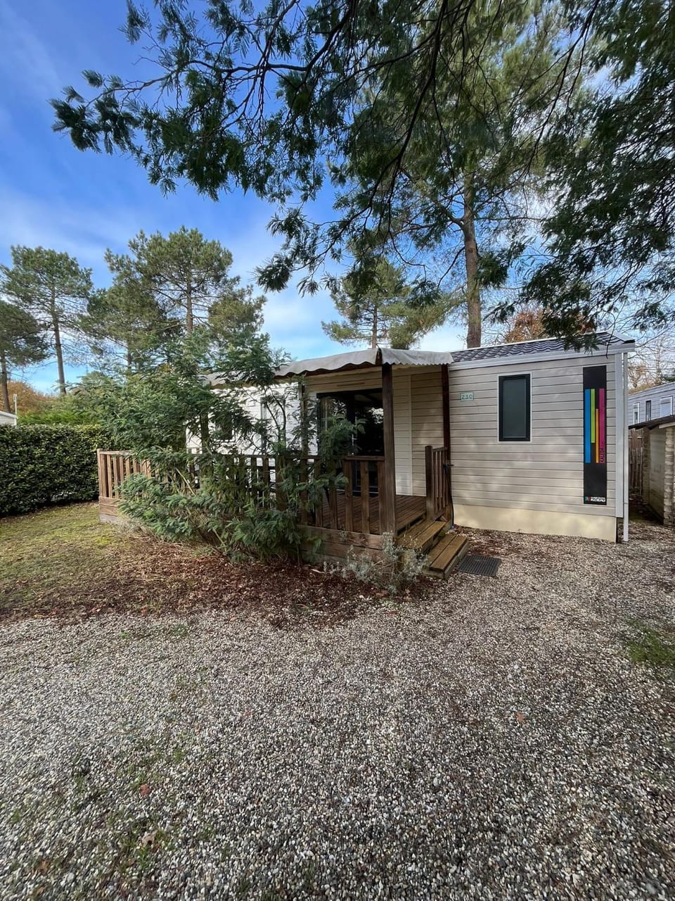 230 mobil-home 2 chambres 1 salle de douche Campground/ 
RV Resort in Gujan-Mestras