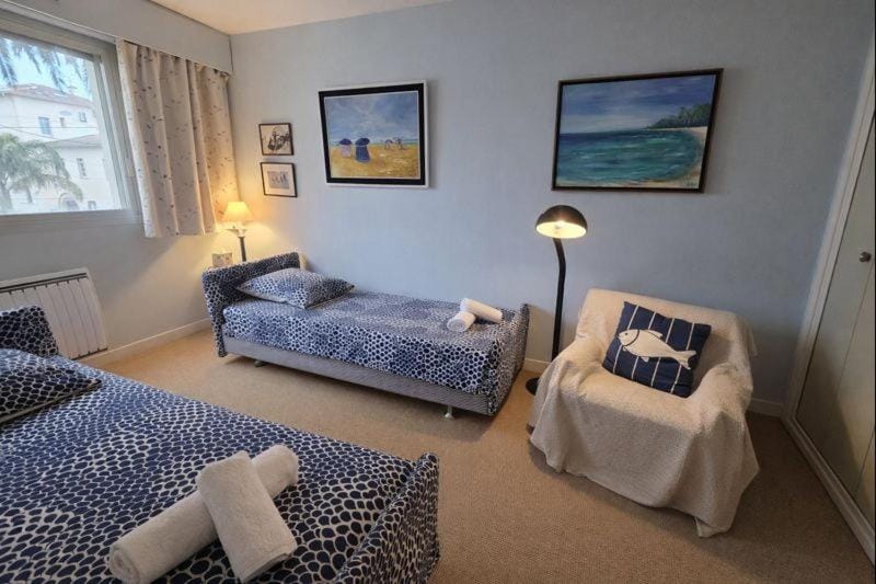 Les Terrasses de la Pinède, T3, 4P, Plage & Pinède Apartment in Antibes