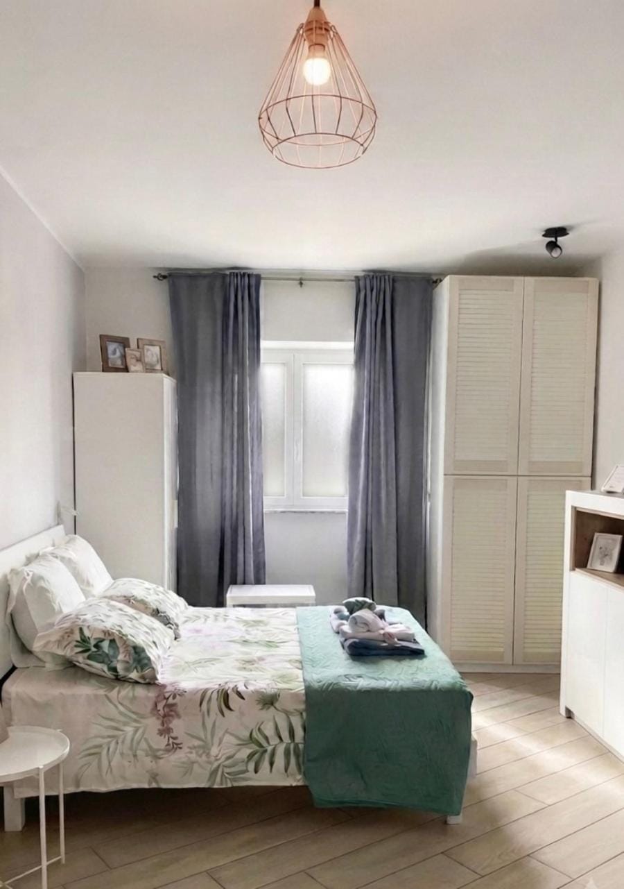 Bed, Photo of the whole room, Bedroom, wardrobe
