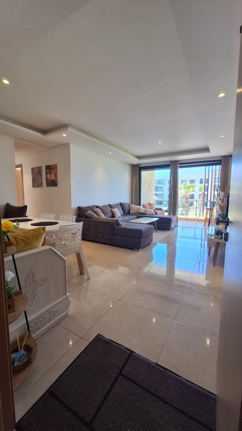 Plage Des Nations sea view apartment with swimming pool Apartment in Rabat-Salé-Kénitra