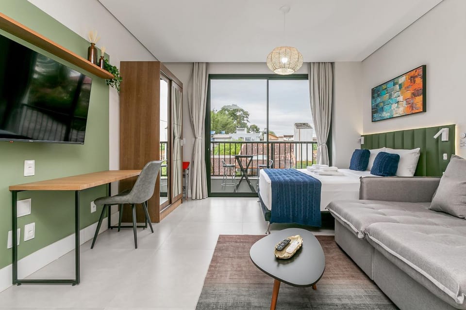 Communal lounge/ TV room, Bed, TV and multimedia, View (from property/room), Living room, Seating area