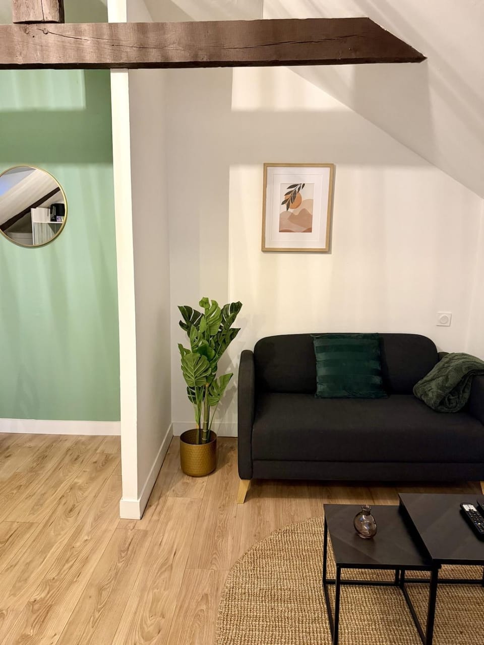 La Halte - T2 centre de Tinteniac Apartment in Brittany