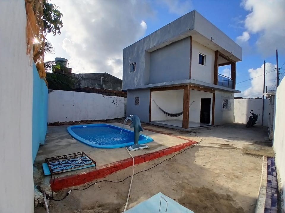 Property building, Pool view