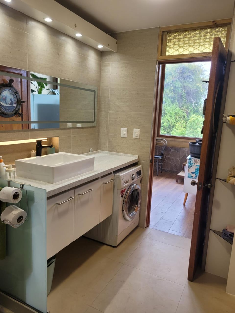 Shower, Bathroom, VIP, washing machine