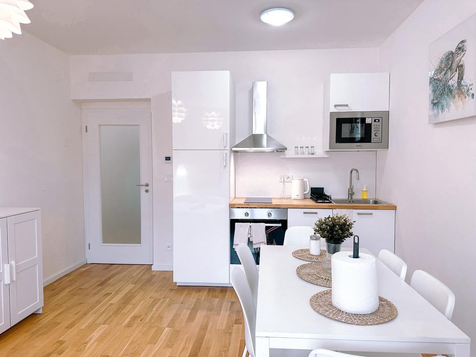 Kitchen or kitchenette, Dining area, oven, stove