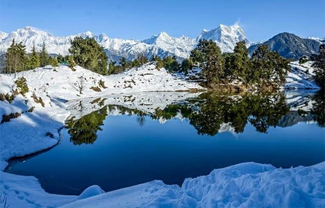 Lake view, Mountain view