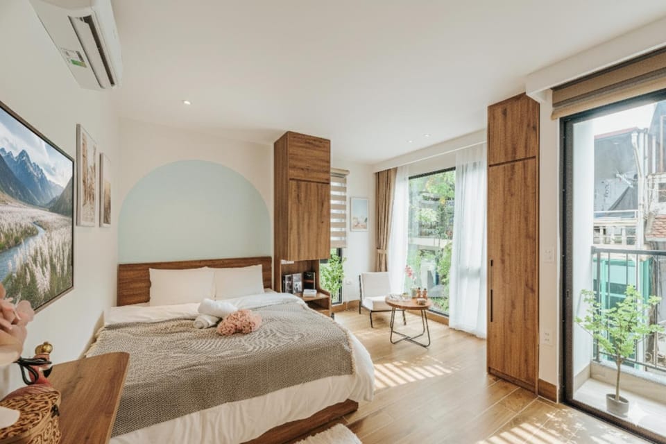 Bed, Balcony/Terrace, Bedroom
