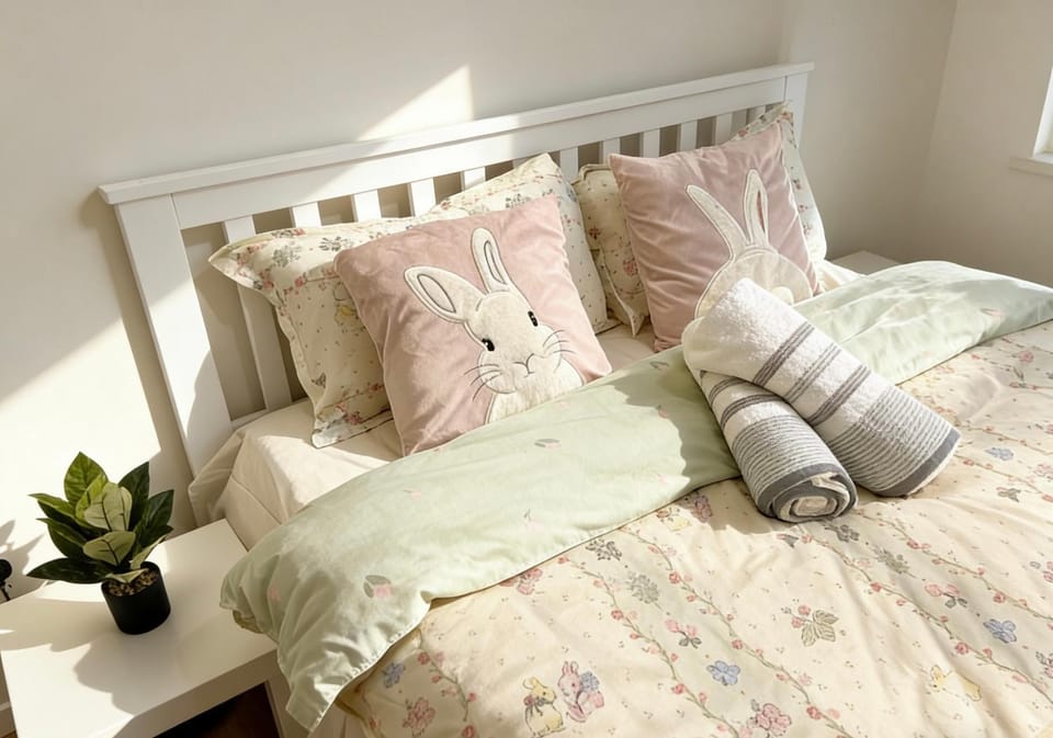 Bed, Bedroom