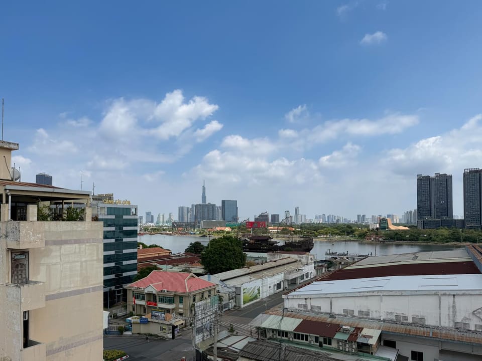 Nearby landmark, Day, City view, River view