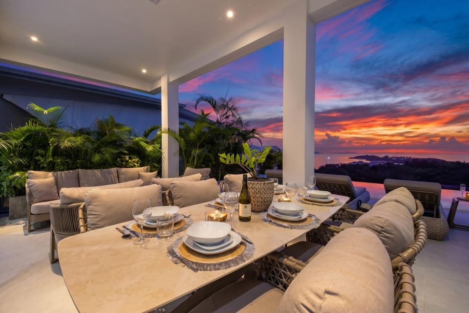 Red Sky Beach View Villa Villa in Ko Samui