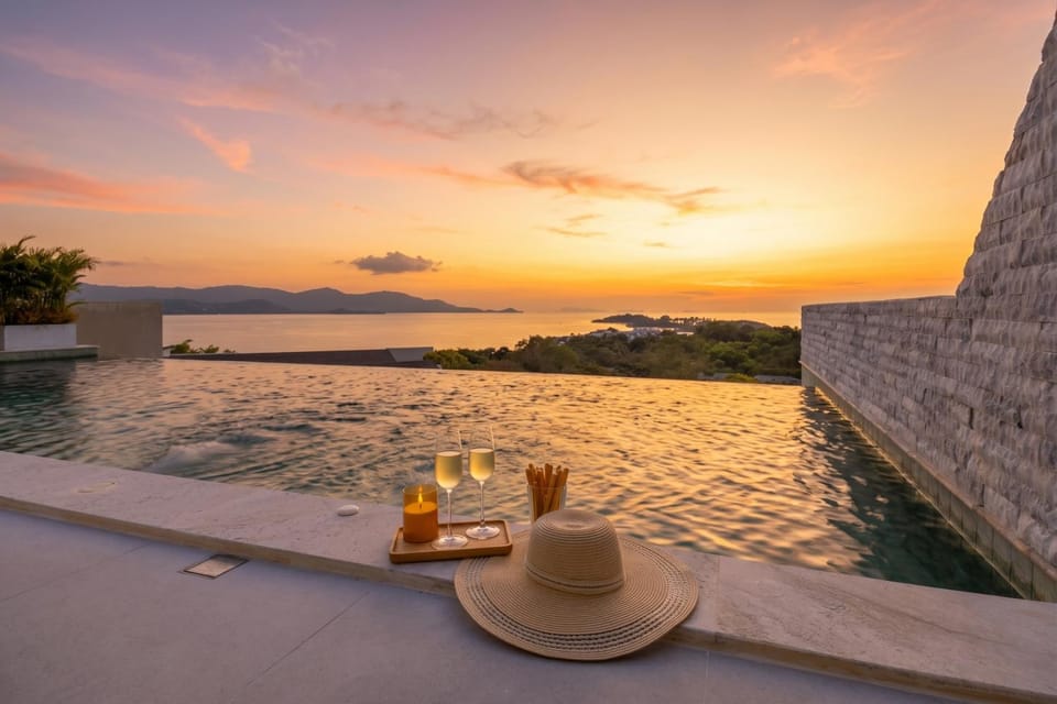Red Sky Beach View Villa Villa in Ko Samui