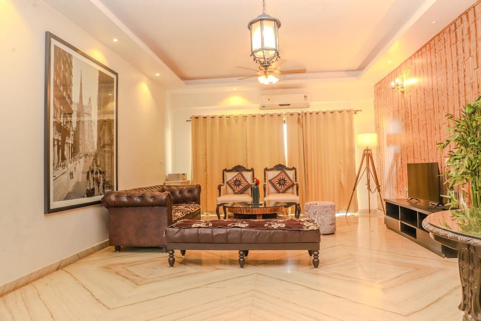 Living room, air conditioner