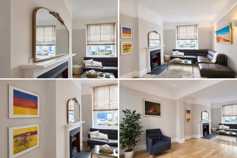 Living room, Photo of the whole room, Seating area