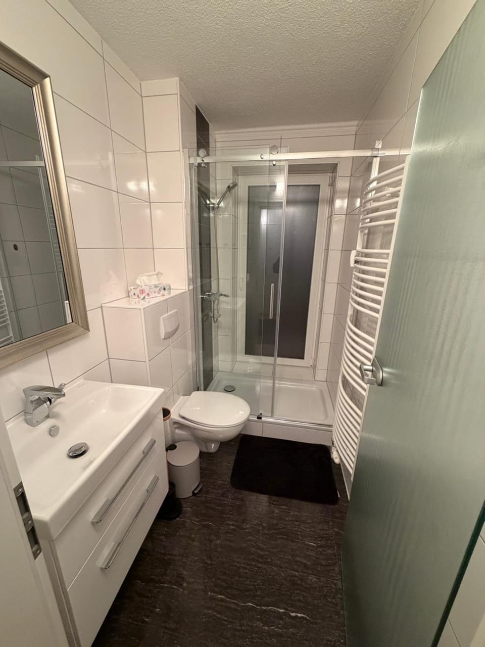 Shower, Toilet, Bathroom, towels