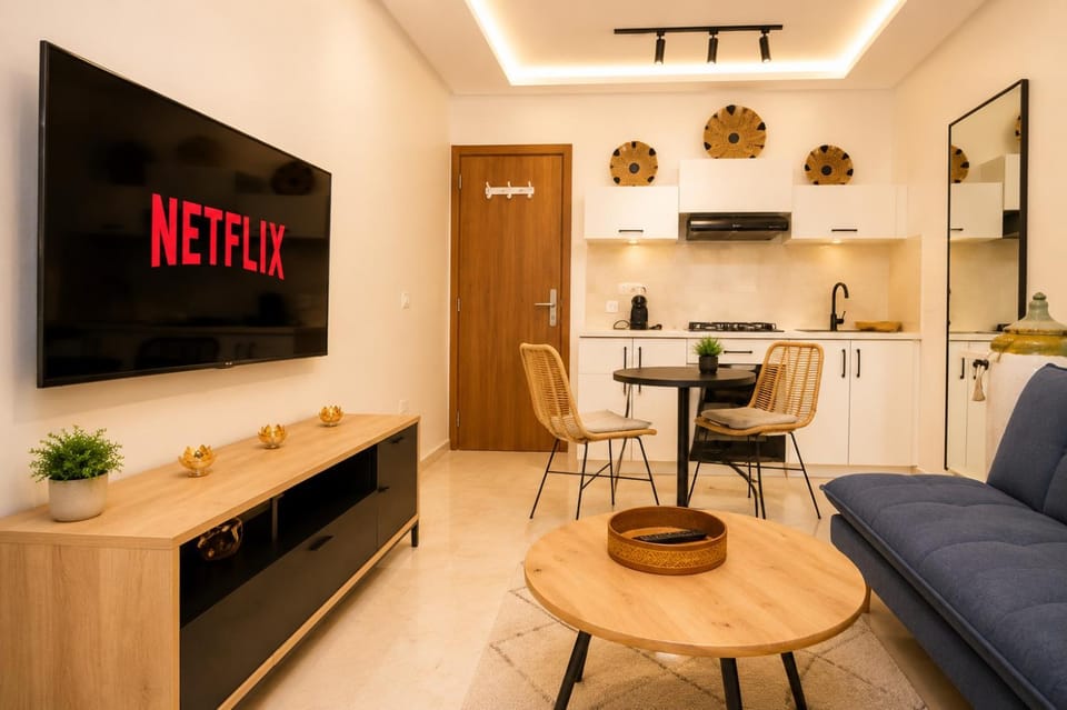 Cocoon Moderne Hivernage Piscine & Parking Privé Apartment in Marrakesh