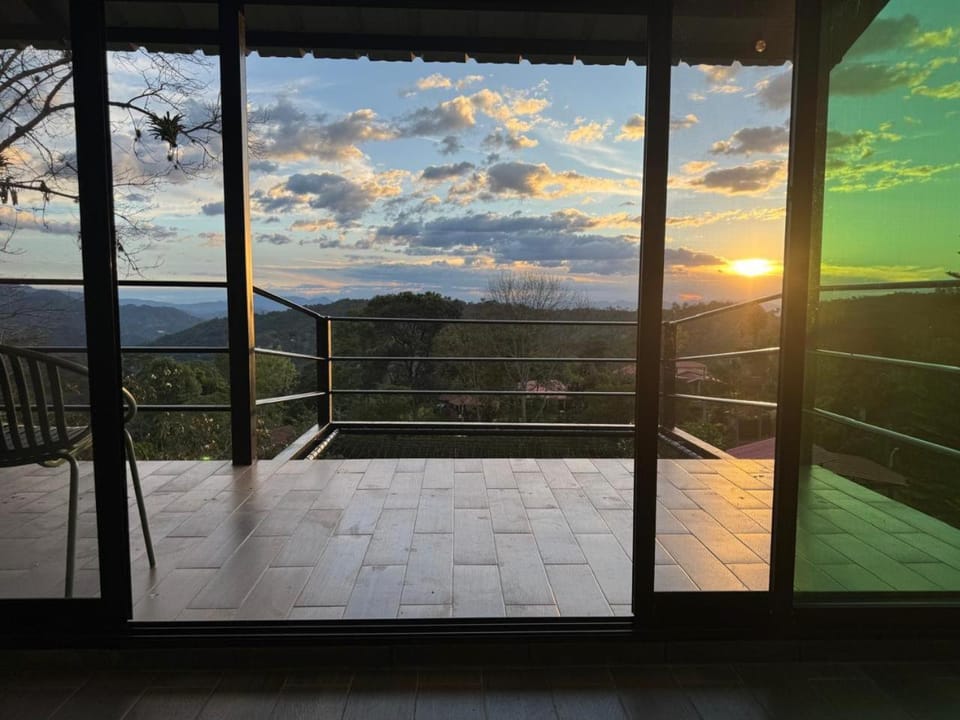 View (from property/room), Balcony/Terrace, Sunset