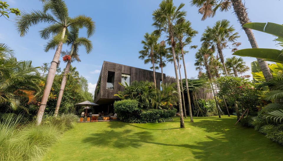 Property building, Garden