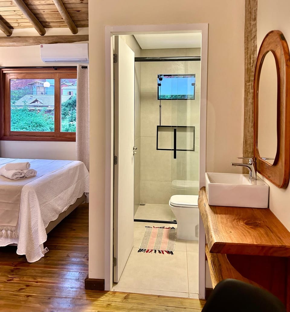 Toilet, Bathroom, Photo of the whole room, Bedroom